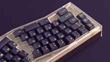 Load image into Gallery viewer, GMK CYL Phantom on clear Keyboard back view left