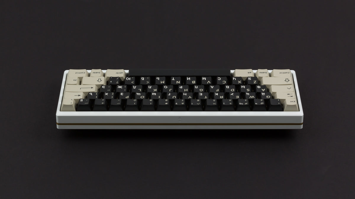  DMK Rubber on white keyboard - back view 