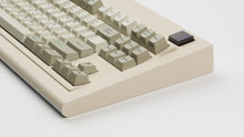 Load image into Gallery viewer, GMK CYL Beige Addon on a beige keyboard zoomed in on right