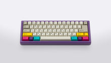Load image into Gallery viewer, GMK CYL Beige Addon on a purple keyboard