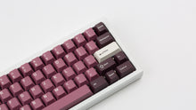 Load image into Gallery viewer, GMK CYL Bingsu on white keyboard zoomed in and angled