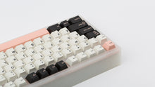 Load image into Gallery viewer, GMK CYL Olivia No.3 on translucent NK87 back view left side