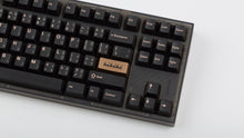 Load image into Gallery viewer, GMK CYL Olivia No.3 dark on a smoke NK87 zoomed in on right
