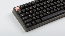 Load image into Gallery viewer, GMK CYL Olivia No.3 dark on a smoke NK87 zoomed in on left