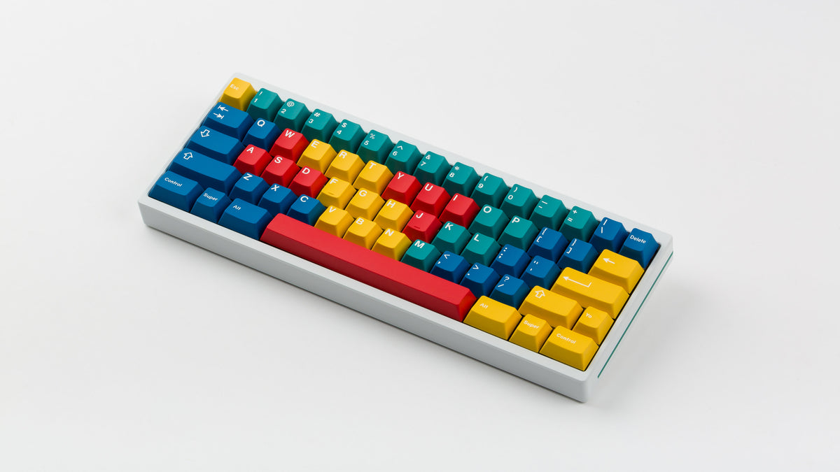  GMK CYL Panels on a white keyboard 
