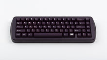 Load image into Gallery viewer, violet case with purple keycaps top down
