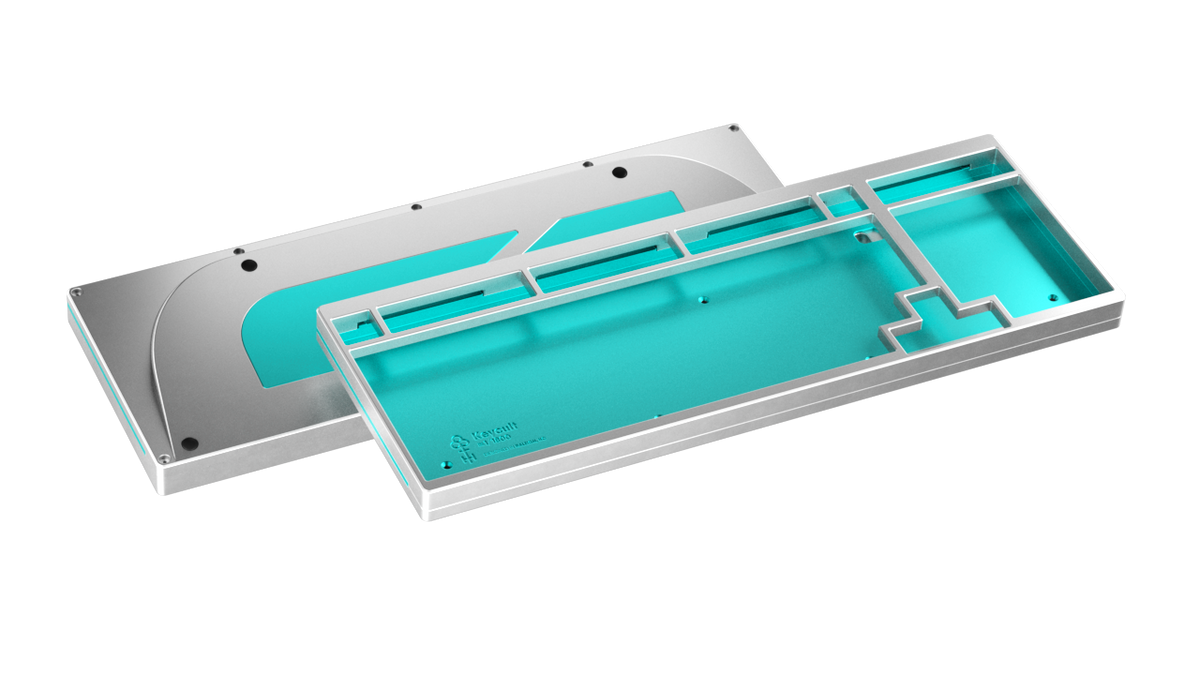 render of keycult no. 1 1800 silver and teal