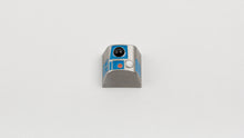 Load image into Gallery viewer, Star Wars Droid Artisan Keycaps R2-D2 angled bottom