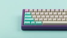 Load image into Gallery viewer, purple salvation case featuring analog dreams zoomed in on left