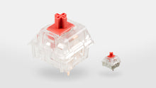 Load image into Gallery viewer, Big Switch burnt orange compared to regular burnt orange switch
