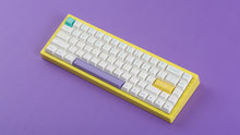 Load image into Gallery viewer, DSS Easter on a yellow keyboard angled