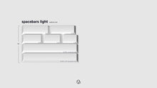 Load image into Gallery viewer, render of GMK CYL Dots light spacebars addon kit