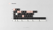 Load image into Gallery viewer, render of GMK CYL Olivia No.3 extensions kit
