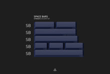 Load image into Gallery viewer, render of GMK Striker 2 spacebars accent kit