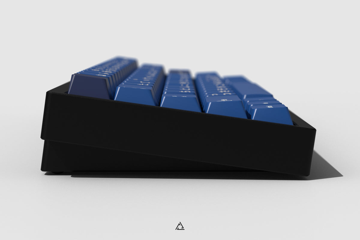  GMK Striker 2 on a black keyboard left side view 