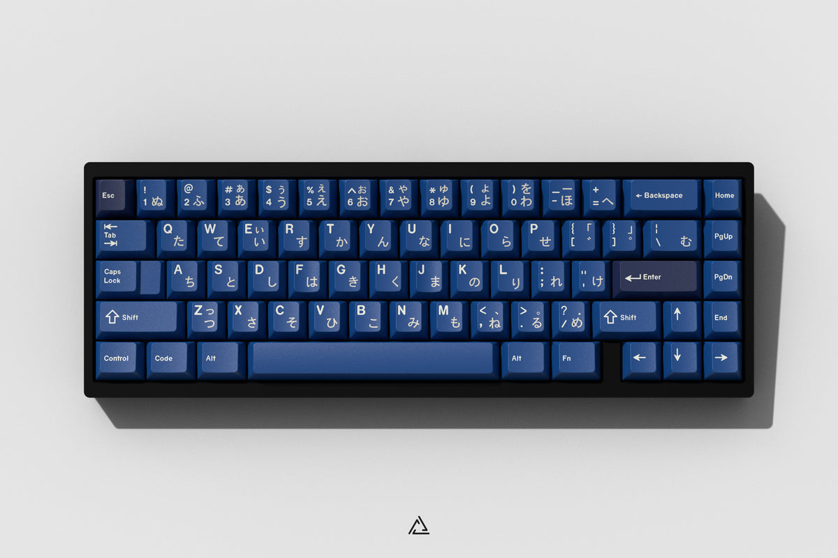  GMK Striker 2 on a black keyboard centered 