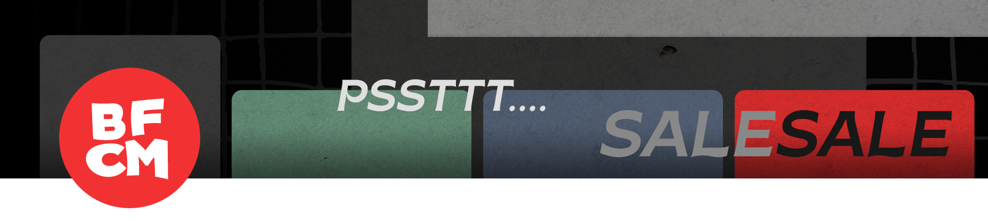 Collection banner representing the type of products listed on the page