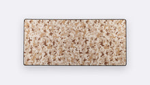 Load image into Gallery viewer, Camo Deskpad in Desert with a tan, cream, and brown digital camouflage pattern on a white background
