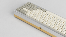 Load image into Gallery viewer, MTNU Beige on white keyboard back view right ride