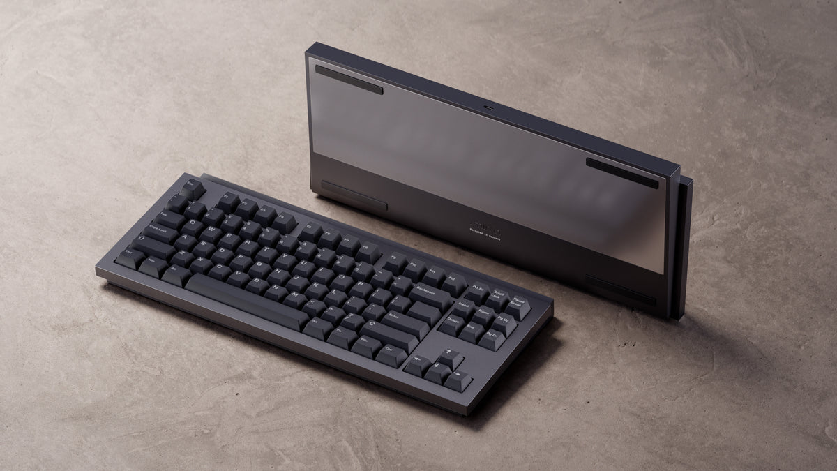 Artifact Stratum 80 configuration Charcoal Black with Stainless Steel