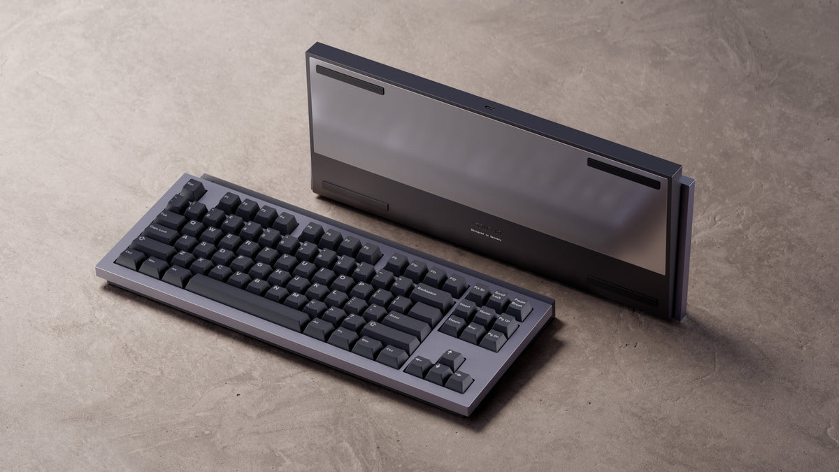 Artifact Stratum 80 configuration Basalt Blue with Stainless Steel