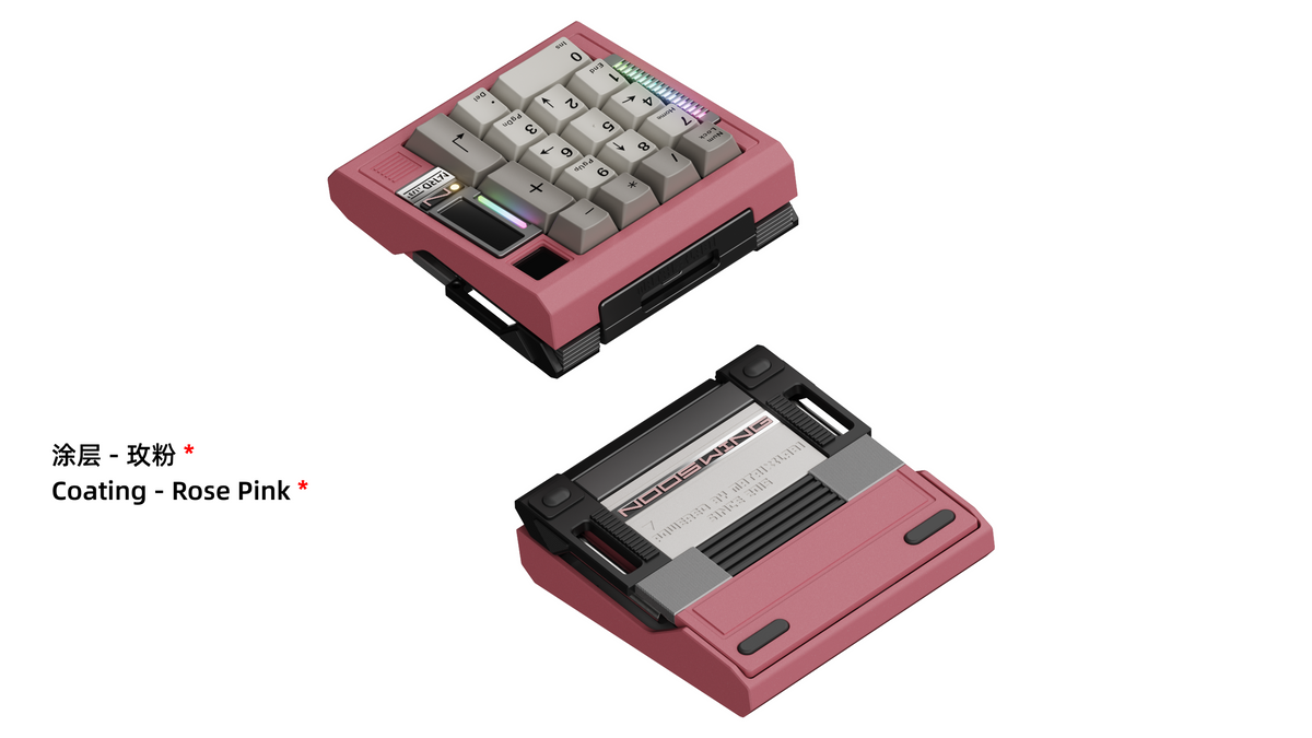  render of NOOS WING in  rose pink 