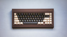 Load image into Gallery viewer, curve 65 keyboard in brown top down