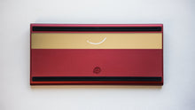 Load image into Gallery viewer, curve 65 keyboard in red bottom view