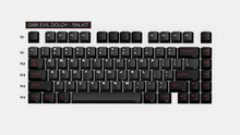 Load image into Gallery viewer, render of GMK CYL Evil Dolch  75% kit