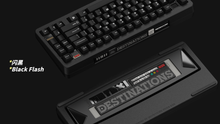 Load image into Gallery viewer, render of Matrix MRTAXI keyboard in black flash