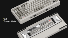 Load image into Gallery viewer, render of Matrix MRTAXI keyboard in creamy white