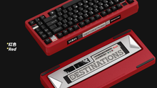 Load image into Gallery viewer, render of Matrix MRTAXI keyboard in red