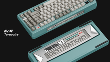Load image into Gallery viewer, render of Matrix MRTAXI keyboard in turquoise