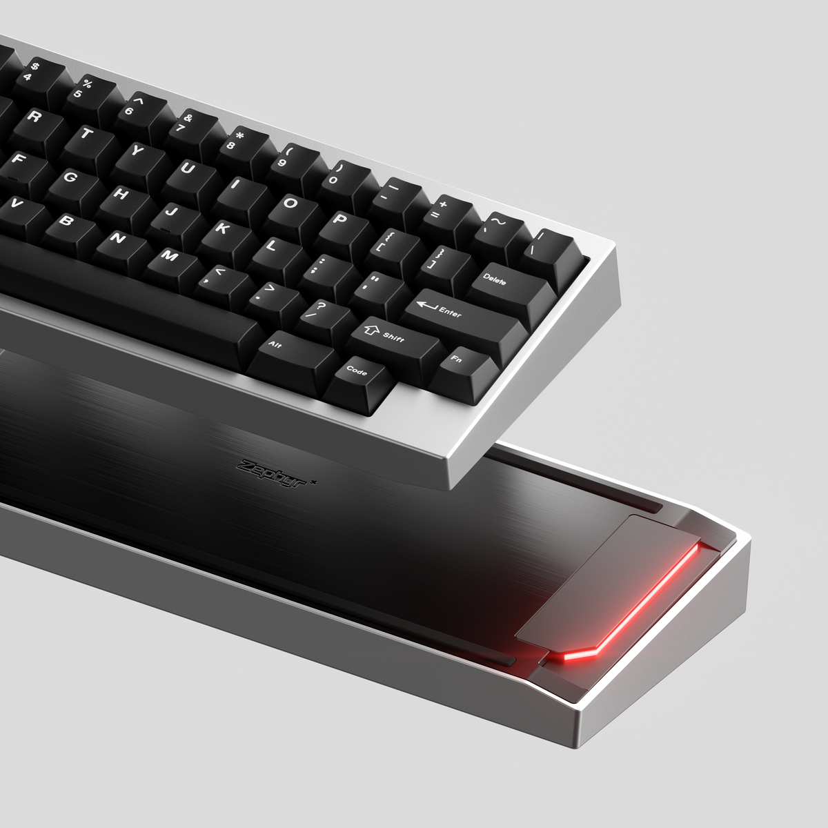  render of zephyr z1 brushed ss silver 