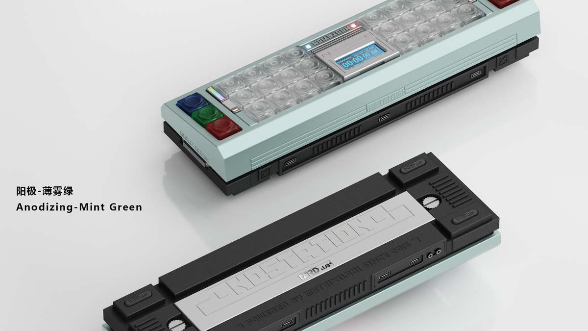  render of NOSTATION in Mint Green 