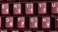 Load image into Gallery viewer, GMK CYL Blot R2 close up on keycaps