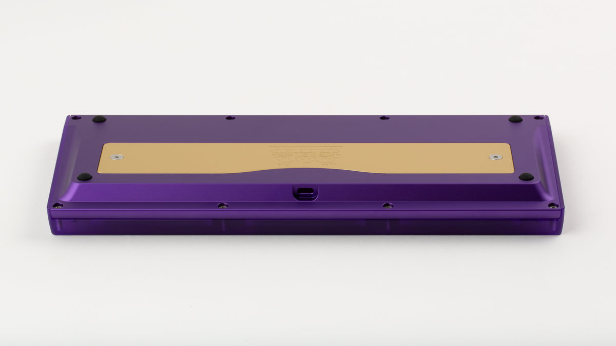  Beetle 60 in purple upside down looking at the back 