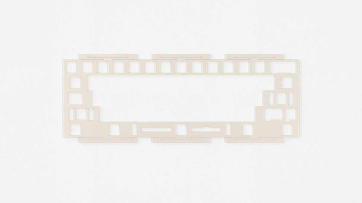  render of Beetle 60 beige half plate 