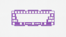 Load image into Gallery viewer, render of Beetle 60 purple half plate