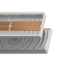 Load image into Gallery viewer, hidden render of cloudnine with beige wk stainless steel combo
