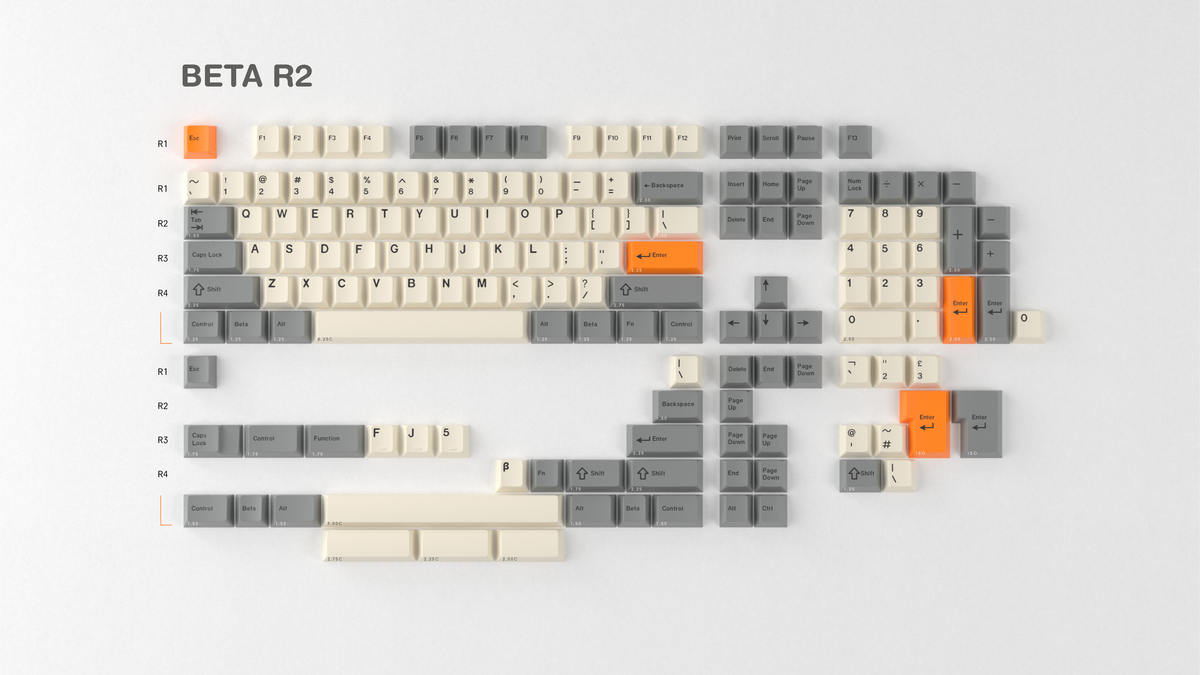 Gmk Modo R2 CYL Beta / JS R2 – NovelKeys LLC