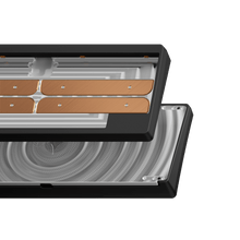 Load image into Gallery viewer, hidden render of cloudnine with black hhkb stainless steel combo