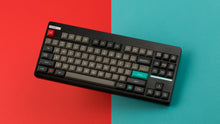 Load image into Gallery viewer, CLASSIC-TKL in Based Black with GMK MTNU Dolch keycaps