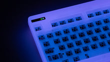 Load image into Gallery viewer, CLASSIC-TKL GLO Argon close up left side glowing