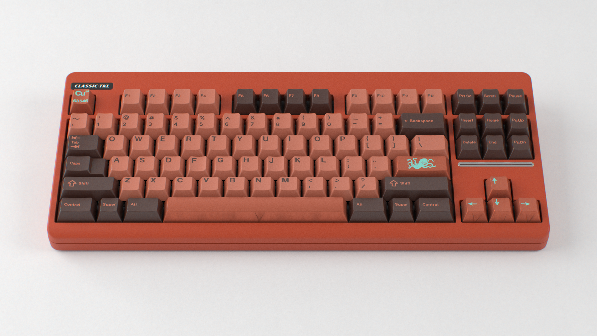 render of MTNU Copper on an Ironstone CLASSIC-TKL keyboard