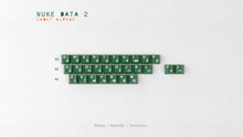 Load image into Gallery viewer, render of GMK CYL Nuclear Data cadet alphas kit