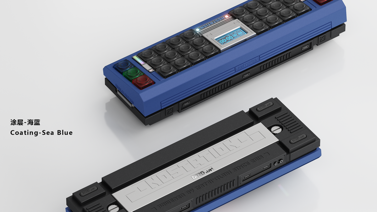  render of NOSTATION in Coating Sea Blue 