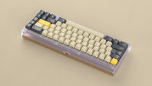 Load image into Gallery viewer, Render of DCS Mudbeam keycaps on a silver NO2 65 keyboard
