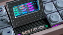 Load image into Gallery viewer, Matrix NOSTATION close up of screen with the text: Do not go gentle into that good night