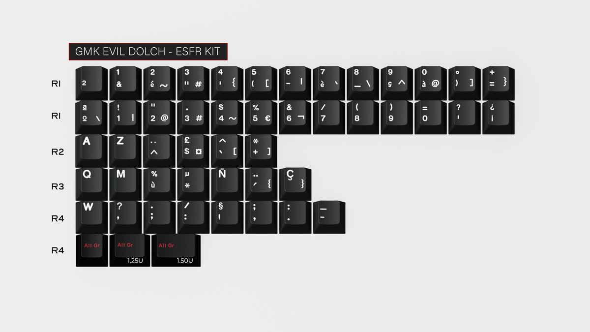  render of GMK CYL Evil Dolch ESFR Kit 